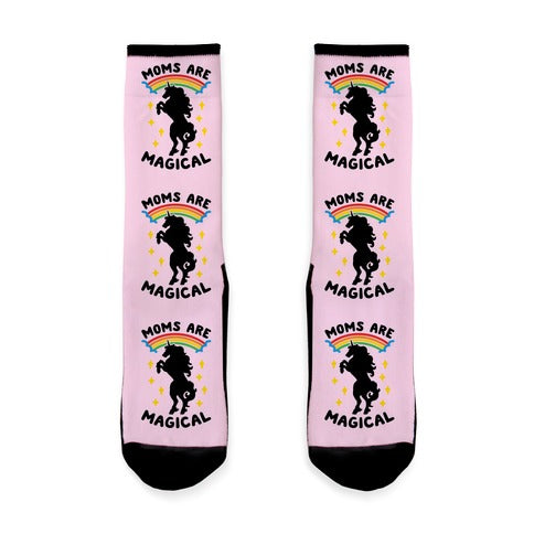 Moms Are Magical Socks